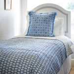 ELE IN PARIS Blockprint Padded Quilt