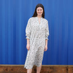 FLORA SAGE Blockprint Night Shirt