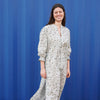 FLORA SAGE Blockprint Night Shirt