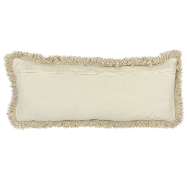 ARA Fringed Ikat Cushion