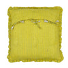 MANALI Quilted Ruffle Square Cushion