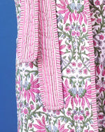 NARGIS Quilted Dressing Gown