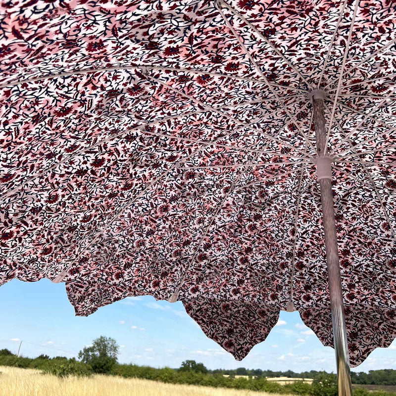 ELLA Embroidered Garden Parasol