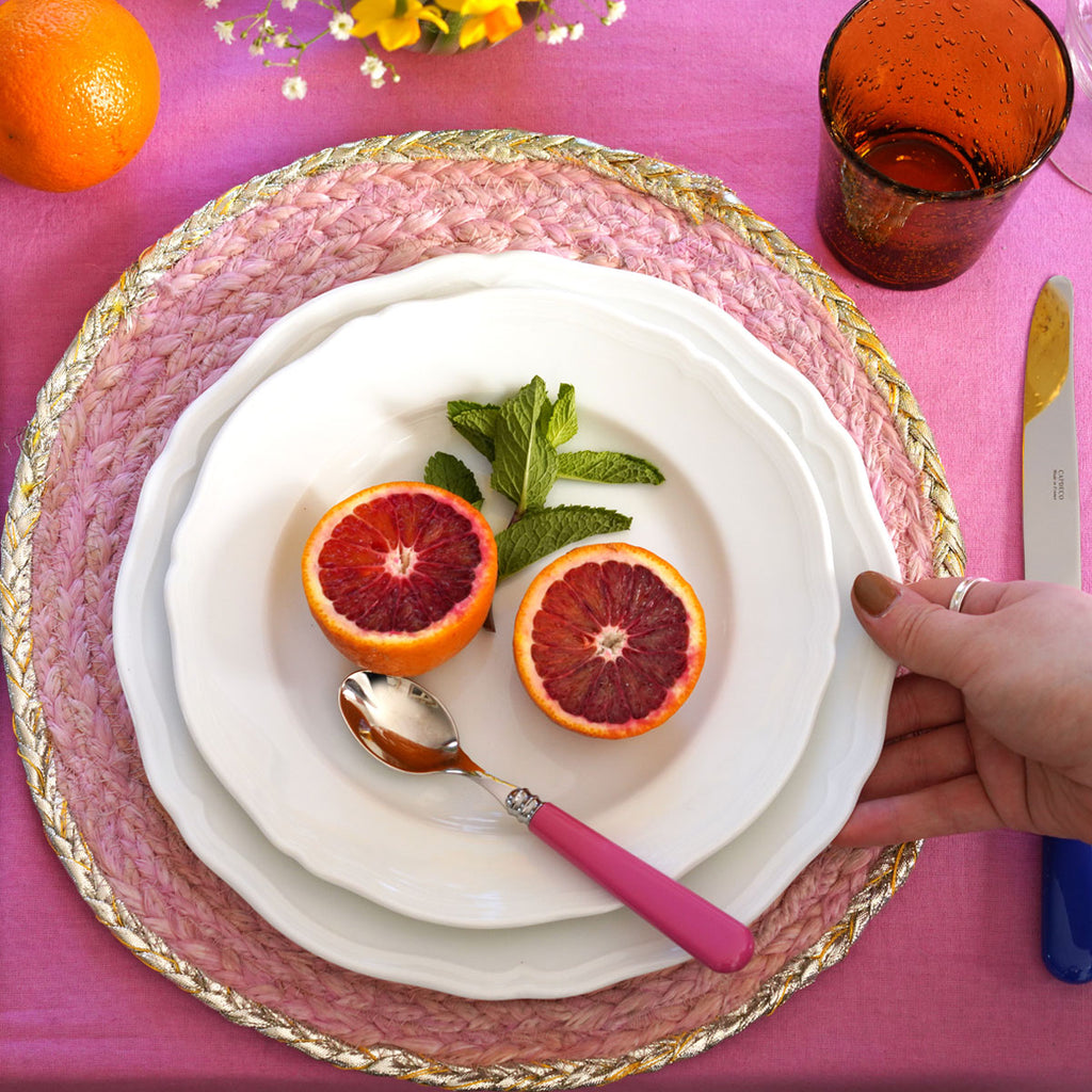 CABANA Blush Jute Placemats