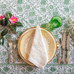 embroidered napkins, dinner napkins, elegant napkins