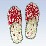 ZINAT Blockprint Quilted Slippers