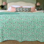RIO Reversible Kantha Bed Quilt
