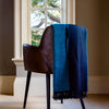 Florence Teal Merino Wool Throw